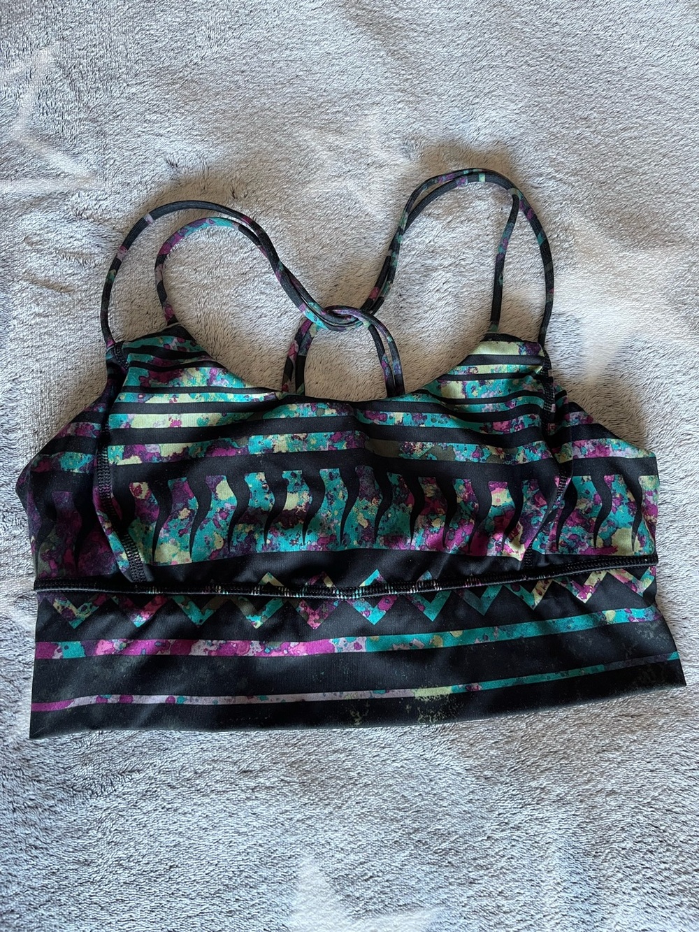 Wanderlust 2014 Wanderful Bra - Tribal -  Size 10 Rare 🦄